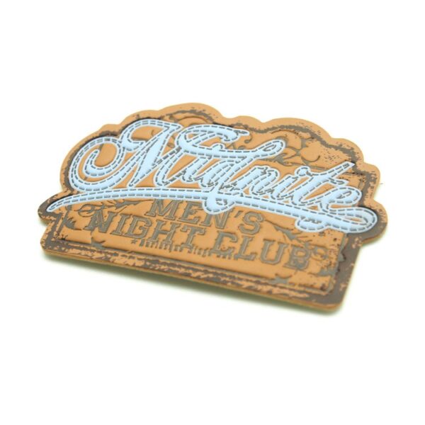 Custom Embossed Leather Patch