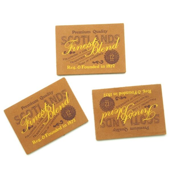 PU Leather Patches Labels