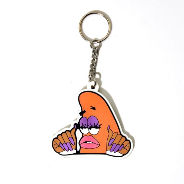 Rubber PVC Key Chains