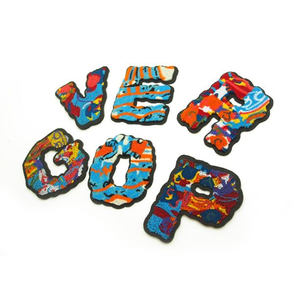 Toothbrush Embroidery Patch