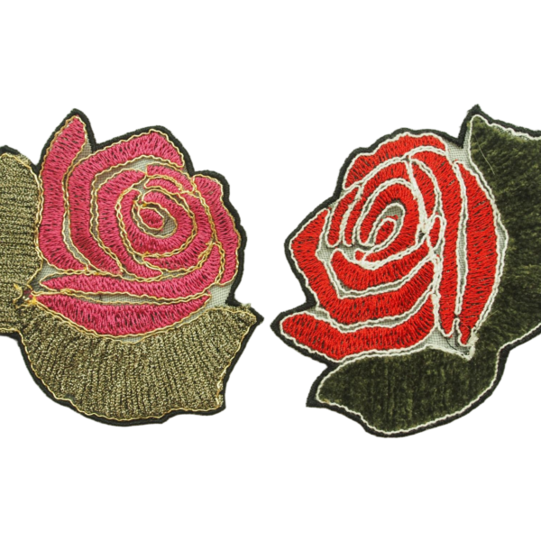Iron On Flower Patches