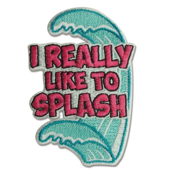 Woven Iron on Patch