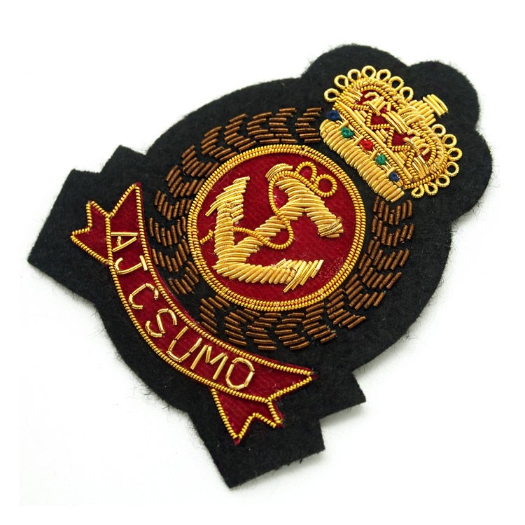 Indian Silk Embroidery Badges