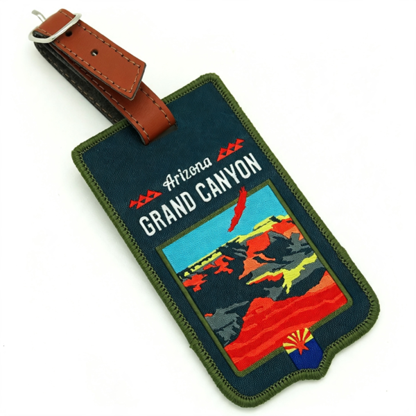 Genuine Leather Luggage Tag
