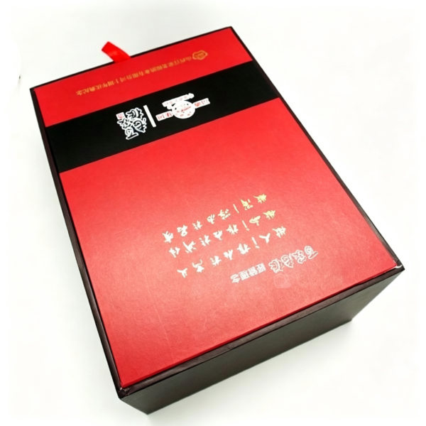 Eco-friendly Custom Logo Black Square Rigid Paper Gift Box Handbag Packaging Box